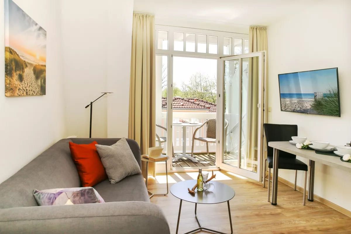 Nr. 09 Rosenhof -  Gemütliches Wohnzimmer mit schöner Aussicht und moderner Ausstattung