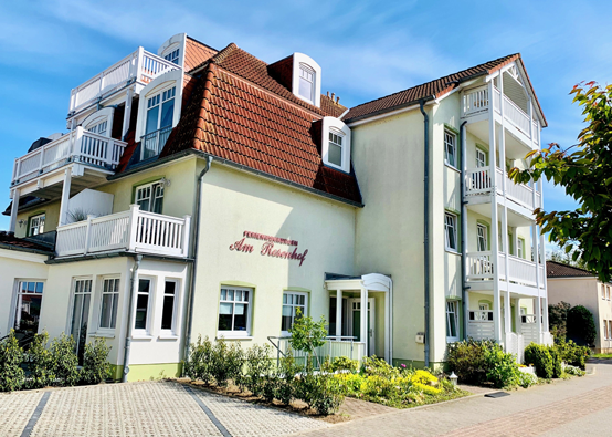 Fewo am Rosenhof in der Außenansicht